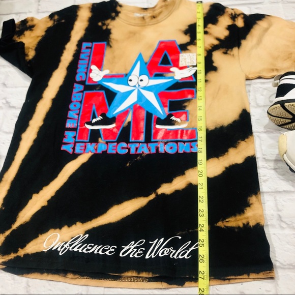 Vintage Handmade “L.A.M.E.” Nautical Star Tall Tee - Picture 7 of 8